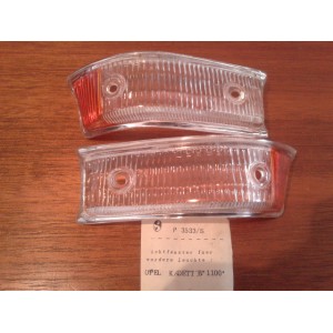 Opel kadett b coppia plastiche frecce p/v