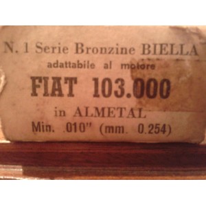 Fiat 1100 103 bronzine biella 0,254