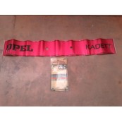 Opel Kadett D rear sticker