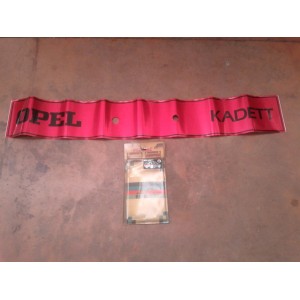 Opel Kadett D rear sticker