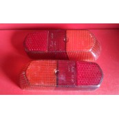Coppia plastiche fanali post Nsu Prinz 4