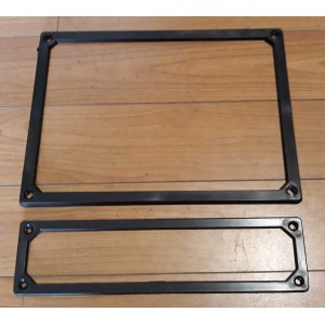 Cornici in plastica targhe auto dal 1951 al 1976 targhe nere