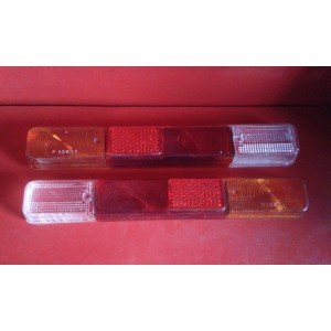 pair plastic rear lights Ford 15m