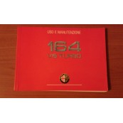Alfa 164 V6 turbo libretto uso e manutenzione