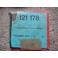 Peugeot 404 brake pads