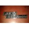 Fiat 850 Special rear plate Cromodora original