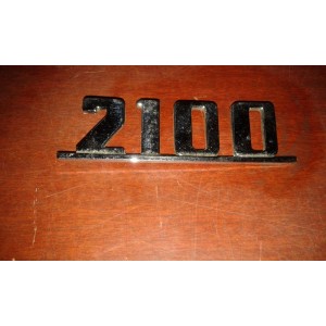 Fiat 2100 rear plate