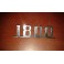 Fiat 1800 rear plate original