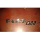 Fiat 1300 rear plate