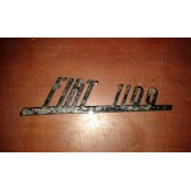Fiat 1100 103 rear plate