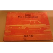 Fiat 132 libretto uso e manutenzione