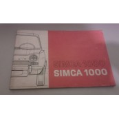 Simca 1000 mk1 manual