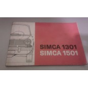Simca 1301 1501 maual original