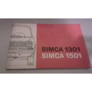 Simca 1301 1501 maual original