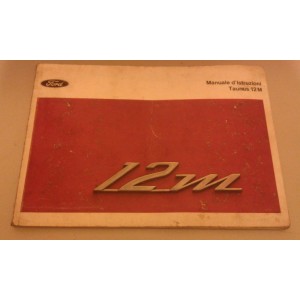 Ford Taunus 12m manual