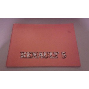 Renault r5 mk1 manual