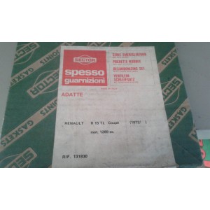 Renault r 15 TL decarbonizing set with head gasket