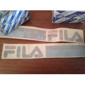 Y10 Fila sticker rear left and right blue/black