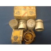 Lancia Fulvia 1c 2c pistons set 72mm with piston ring