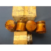 Lancia Fulvia 2c pistons with rings 72,2mm