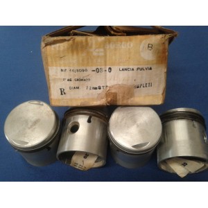 Lacia Fulvia 2c set pistons Borgo 72mm