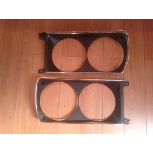 Fiat 128 coup&egrave; sl pair headlight frames