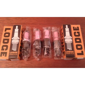 n. 4 Candele Lodge 25 hlny Alfa Romeo