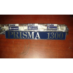 Lancia Prisma 1300 targhetta