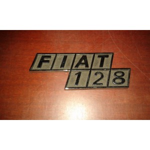 Fiat 128 sedan mk1 rear plate Cromodora original