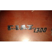 Fiat 1300 rear plate