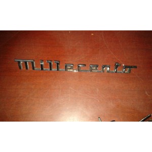 Fiat 1100 plate "millecento"