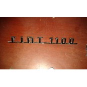 Fiat 1100 R rear plate