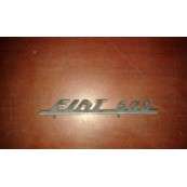 Fiat 600 rear plate alluminum