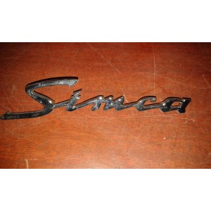 Simca targhetta