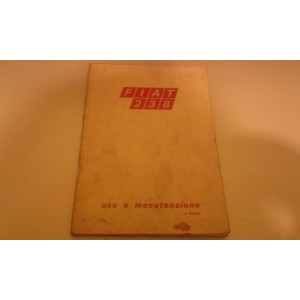 Fiat 238 manual original